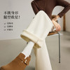 【12/24新品6.5折】熙世界加绒裤子休闲阔腿糯米裤女秋冬加厚高腰垂感窄版直筒毛呢裤 商品缩略图1