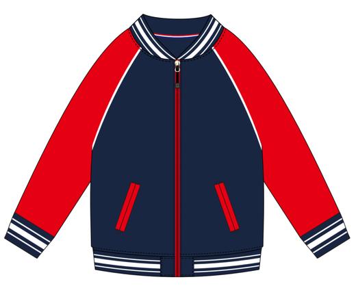 外陈小学——棒球服上衣 商品图0