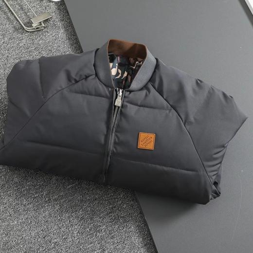 D122436秋冬新款双面迷彩蓬松大棉服夹克外套 商品图5