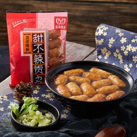 【暖冬火锅宴】唯新食品 火锅组合关东煮食材 家乡的味道 传承的美味 鲜肉贡丸/香菇贡丸/甜不辣/鱼丸/包心贡丸/牛肉丸/鸡脆骨/撒尿牛肉丸/潮汕味牛肉丸 商品图4