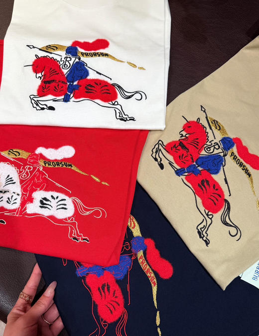 爆款🔥𝐛𝐛𝐫新禧贺岁短袖T恤𝟐𝟔马年生肖限定122007 商品图5