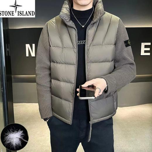 D122424冬季新款男士新国标90绒加厚款时尚排骨羽绒服 商品图4
