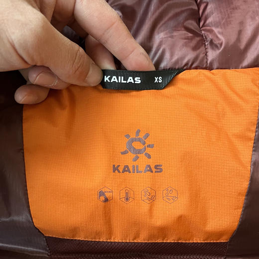 原单正品 KAILAS凯乐石 6000GT 鹅绒连帽羽绒服
黑色 橘色 绿色XS S M L XL XXL 商品图6