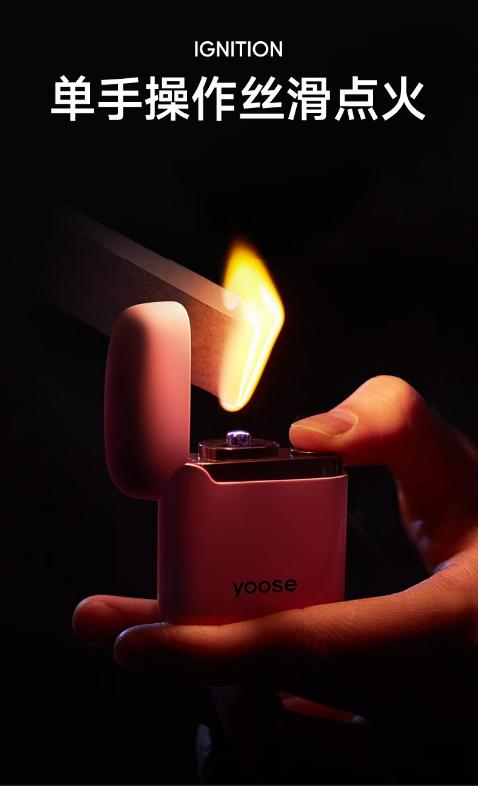 有色打火机电弧打火机迷你充电式脉冲双电弧防风打火机 商品图8