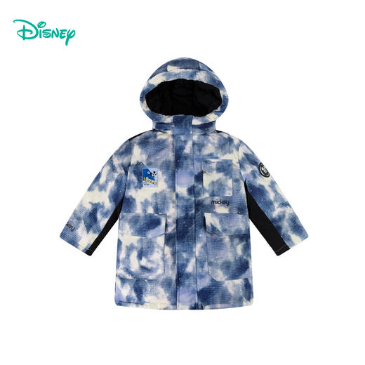 迪士尼米奇羽绒外套中大童上衣冬季男童中长款羽绒服XD4ES058 商品图4