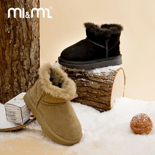 M1M2时尚长绒雪地靴M112404132 商品图1