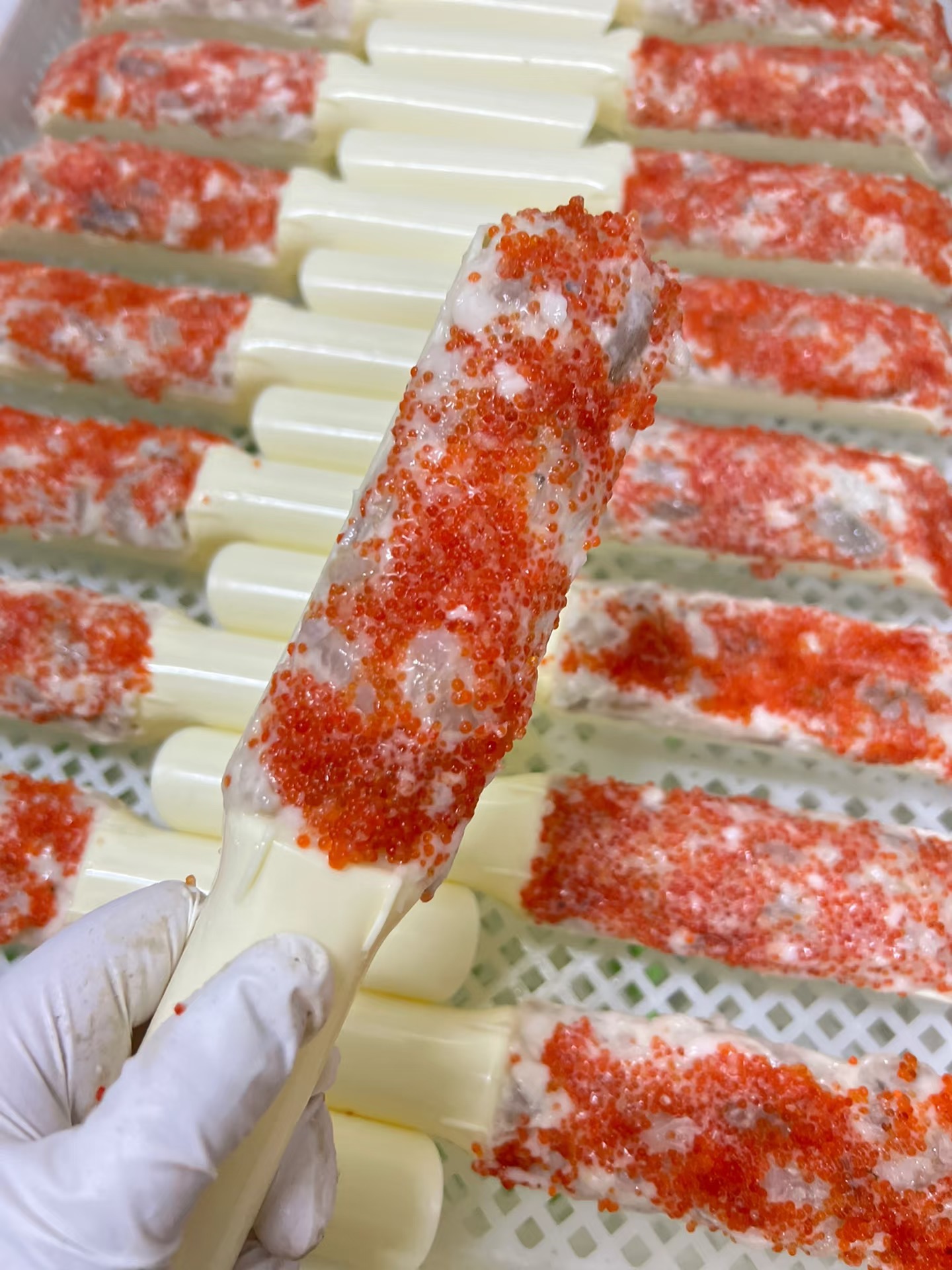 xm（含虾量90%）手工鱼籽虾滑，虾肉Q弹 鱼籽爆浆 真材实料 每一口都是扎实的虾肉与惊喜的鱼籽 宝宝辅食放心选 0添加