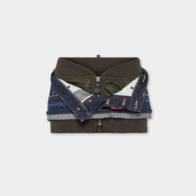 DSQUARED2 女士字母徽标标签休闲短裙 混色 S72MA1035 D30011 470