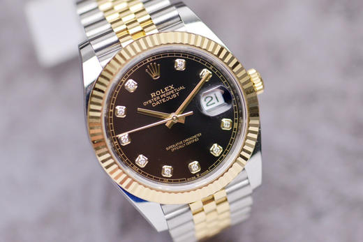 『V厂➕victory工厂，前身C厂clean日志』🏷️日志型系列m126333-0006🏷️黑盘钻刻间金五珠链/ 41mm美版黑盘日志，采用原版3235自动机械机芯➕进口全钢904精钢打造❕❕❕ 商品图4