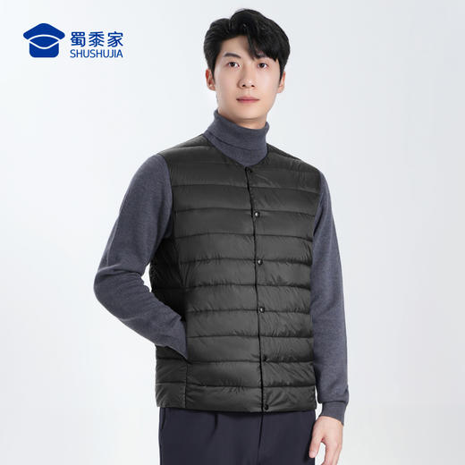 【两穿羽绒马甲内胆】轻盈保暖背心马甲内外两穿无袖羽绒服外套 商品图5