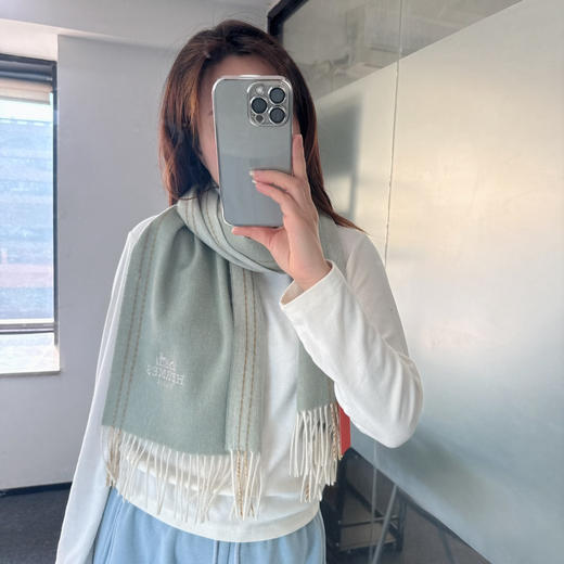 秋冬特惠💰290 爱马仕男女围巾，大H难得一见的温柔配色 商品图0