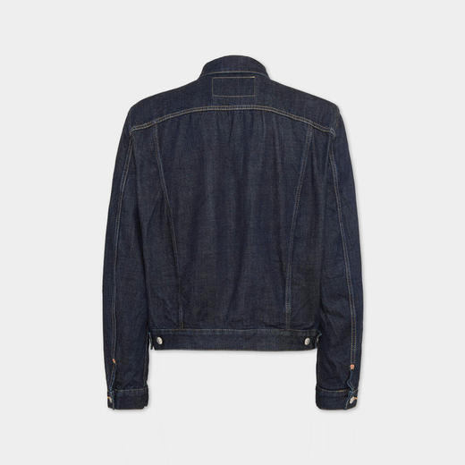 DSQUARED2 男士字母徽标刺绣牛仔夹克外套 蓝色 S74AM1599 S30833 470 商品图1