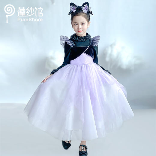 【非质量问题不退换】暗夜精灵连衣裙 商品图6