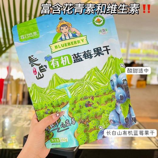 莓日悠果长白山有机蓝莓干250g 商品图4