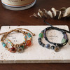 【图画石玛瑙藏风手绳】敦煌小众中古原创小众秋冬编织手链复古风串珠手绳情侣手作手串国风配饰女 商品缩略图6