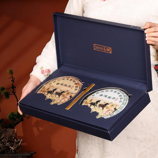 【云南普洱茶普洱茶饼】普洱熟茶云南普洱 普洱生茶茶叶礼盒 送长辈春节新年送礼佳品 商品图8