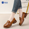 【实付满399送保温杯】【防滑厚底百搭乐福鞋】女士休闲皮鞋 通勤办公单鞋 商品缩略图2