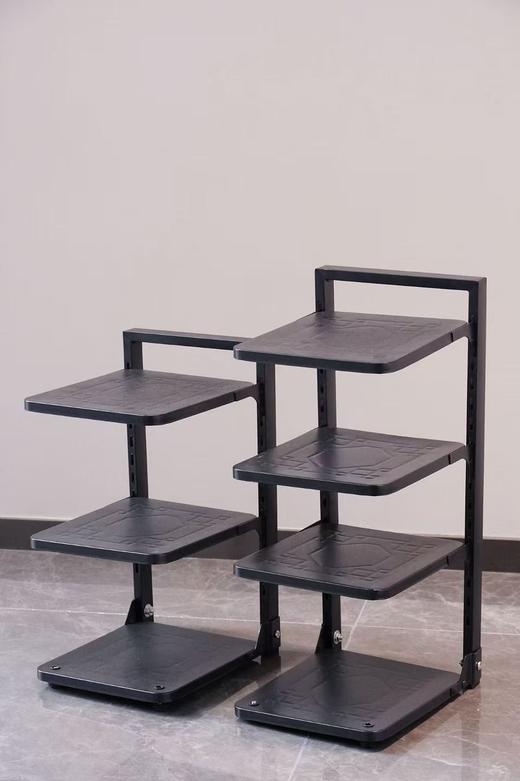 🌸一个顶十个❗❗还厨房一个干净整洁【Trees&wind锅具收纳架】 🌳多层可调节，各种锅具杂物都能分区摆放 ✅层高可随意调节，各种尺寸的锅都能放 商品图0