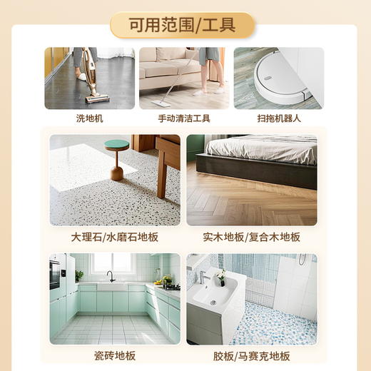 【新品上新✨】『地板清洁剂』植物基天然洁净 母/婴/宠安心用 商品图3