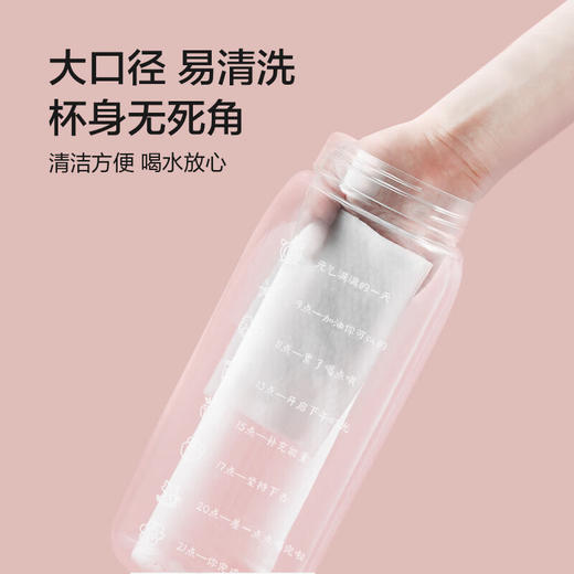 美穗吉家 元气能量运动水杯 青春白1.98L 商品图2