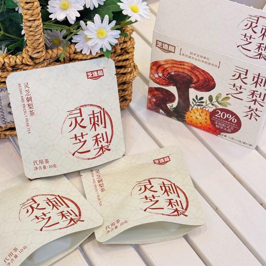 省农科院背书的灵芝刺梨茶！🌿吸收三大古方精髓，精选20%非取粉专利灵芝+有机刺梨🏆 换季也能保持状态UP！ 商品图1
