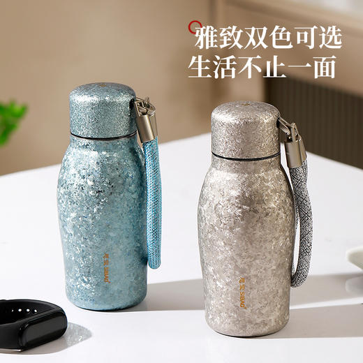 思宝官方旗舰店新品钛吉纯钛杯小容量带提绳方便携带男女通用 商品图2