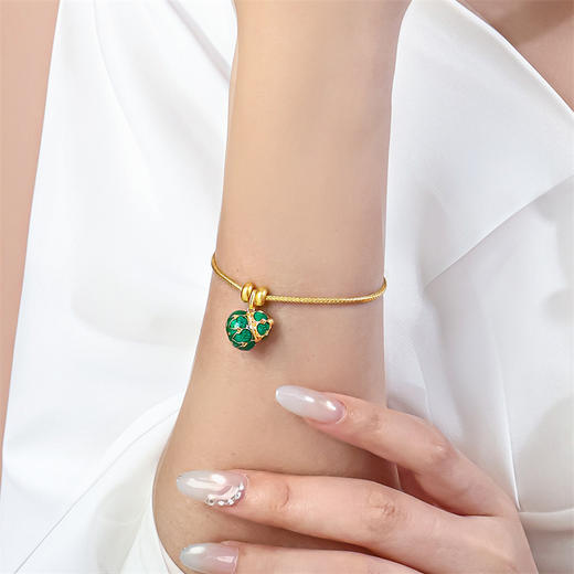 【新人专享750元】18K金福禄一物多戴挂坠 福禄随身 女士礼物MEMORA诗普琳KP225601、KP225602（线上专供） 商品图4