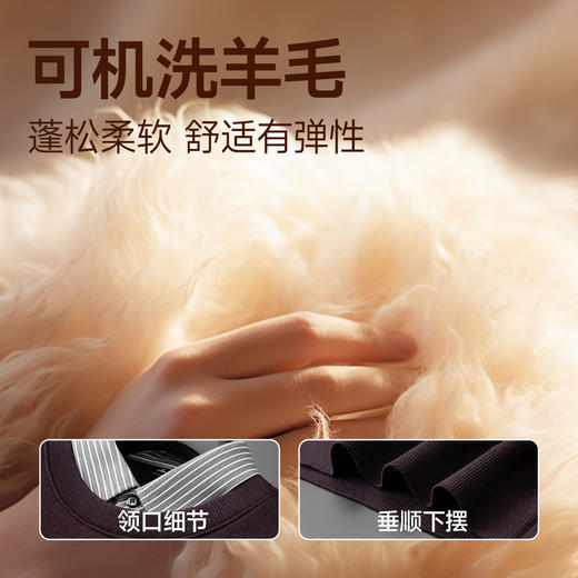 大依优型大码男装长袖加绒polo衫假两件男士加肥加大码宽松休闲翻领上衣 商品图3