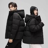 热卖！冬季必备90鹅绒长款/短款羽绒服 情侣款黑钻鹅绒轻盈保暖羽绒服 商品缩略图6