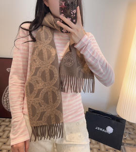 秋冬特惠💰320 爱马仕男女双面围巾