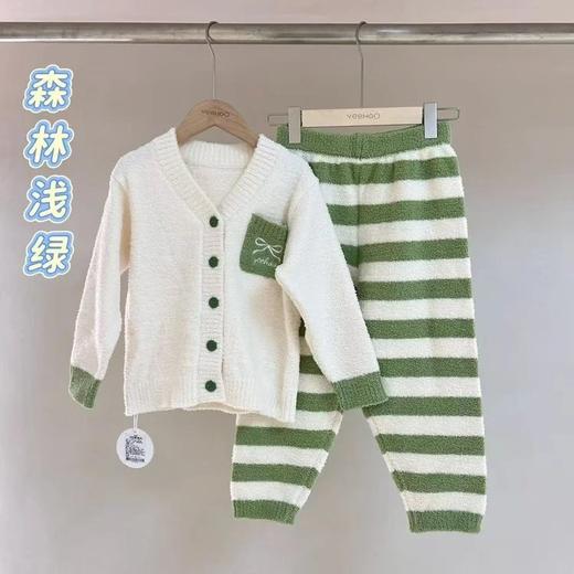 【宝妈必抢】英氏男女童中大童冬季毛绒半边绒套装｜设计师款 + 高弹不变形，居家外出都能穿！☁️ 半边绒黑科技！软到宝宝不肯脱 高弹抗造！承包娃整个冬天的自由 商品图6