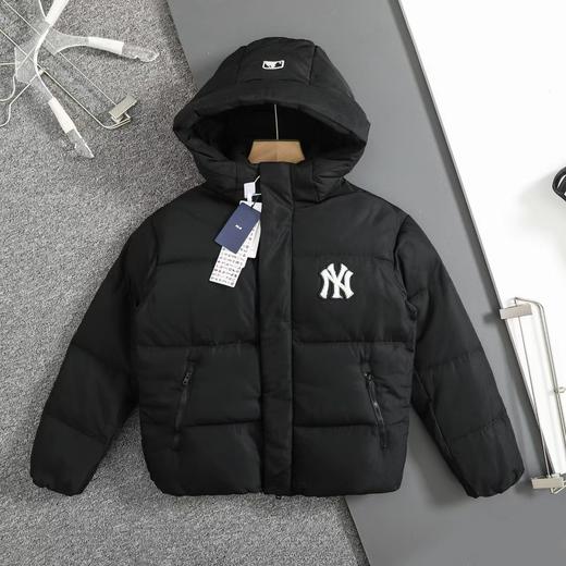 D122434学院系列毛巾绣字母纯色连帽羽绒服男女情侣款 商品图9