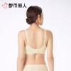都市丽人红品内衣中厚薄文胸泳布3/4杯内衣三排四扣无钢圈LBC2C80 商品缩略图2