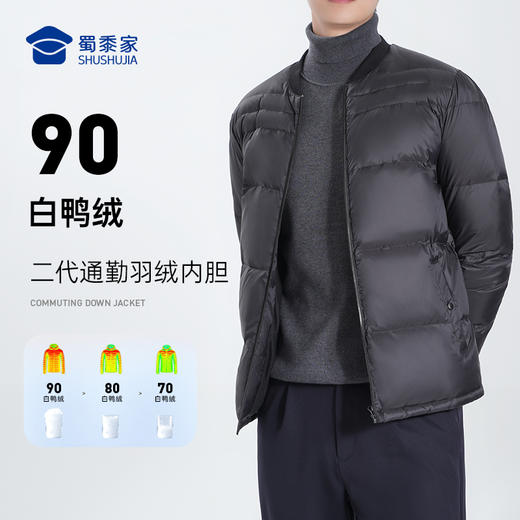 【二代通勤羽绒内胆/马甲】内外两穿羽绒服外套 商品图9