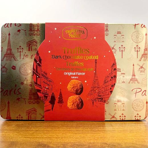法国Truffettes乔慕夹心松露型黑巧克力制品混合口味礼罐（原味+咖啡味）/黑巧克力制品礼罐240g/044953/044954 商品图1