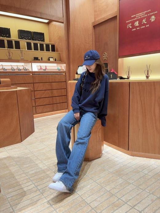 【冬天一定要有的卫衣】韩系简约休闲卫衣！2025宽松圆领落肩卫衣！磨毛小毛圈卫衣！ 商品图1