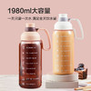 美穗吉家 元气能量运动水杯 青春白1.98L 商品缩略图1