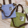 伍尔夫棉制包袋 单肩包可斜挎 复古配色 秋冬加厚百搭帆布袋 果麦文化保持联系station 商品缩略图3