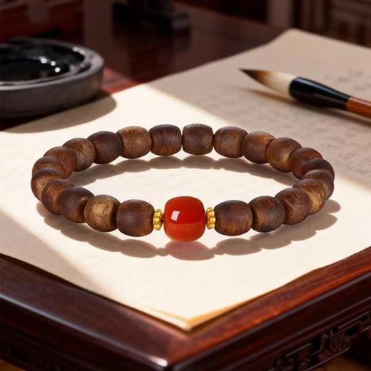 旭日高升南红沉香木手串 商品图4