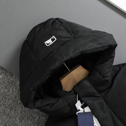 D122434学院系列毛巾绣字母纯色连帽羽绒服男女情侣款 商品图10