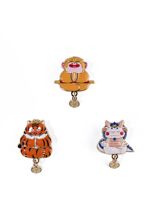 十二生肖冰箱贴/胸针两用 | 万物叁仟 商品图3