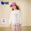 迷你巴拉巴拉女童儿童卫衣柔软不易变形拼接网纱甜美上衣2026春季 商品缩略图0