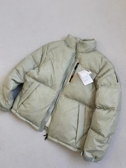 D122480高效保暖舒适纯色羽绒服600蓬鹅绒雪绒服 商品图5