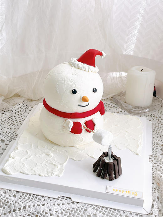 圣诞圣诞雪人（奥利奥夹心，可以4～6人左右吃） 商品图0