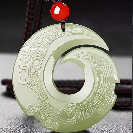 时来运转和田玉吊坠 商品图2