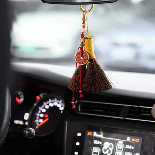 福气小扫帚挂件包挂 手工编织原创扫把挂饰好运仪式感上岸礼物 商品图4