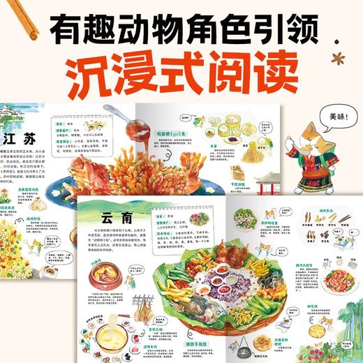 大中国美食环游记 美食文化科普绘本 商品图4