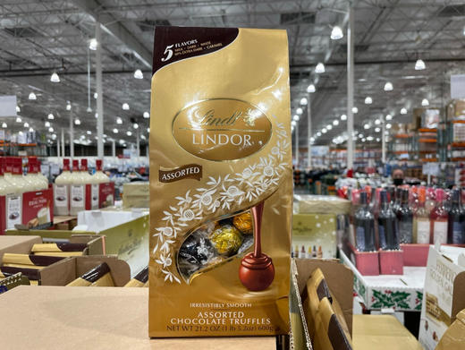 🔥255元/袋！Lindt Lindor 瑞士莲金袋装软心巧克力球多口味混装，一袋600g，有5种口味混装 商品图3