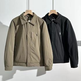 D122486简约翻领设计轻盈保暖不臃肿冬季男士羽绒服