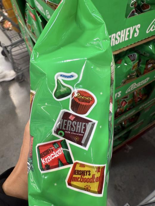 到手价159元  Hershey's3种巧克力集锦130块 美国代购，无中文标签，介意慎拍 商品图1